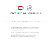 Tablet Screenshot of careysuen.com